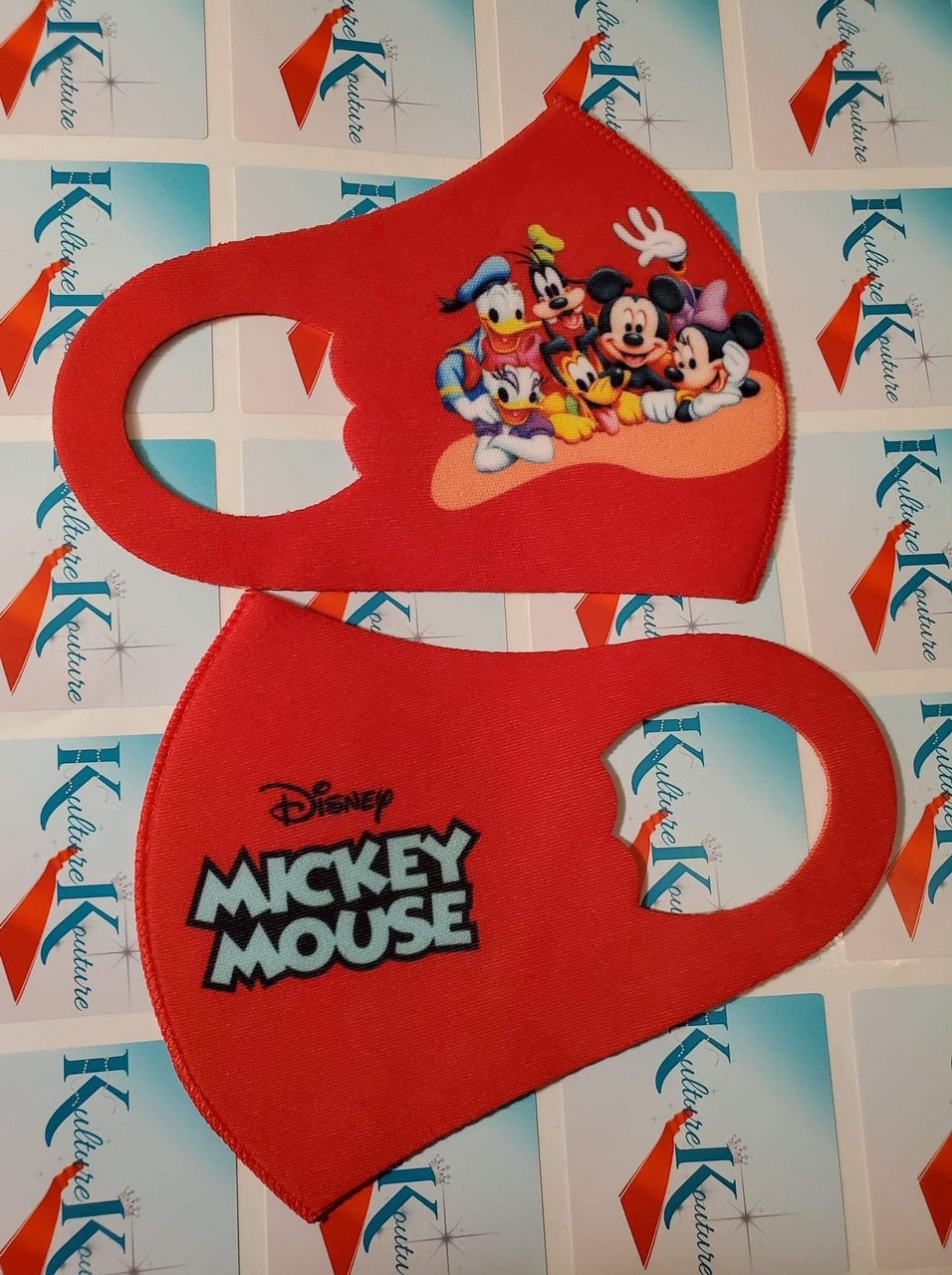 Mickey Mouse Blue & Red Available