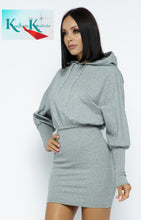 Load image into Gallery viewer, Grey Slayer Sweater Dress

