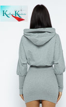 Load image into Gallery viewer, Grey Slayer Sweater Dress
