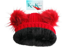 Cargar imagen en el visor de la galería, RED SNOW BUNNY HAT
