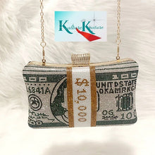 將圖片載入圖庫檢視器 STUFFED MONEY BAG CLUTCHES 3 COLORS AVAILABLE
