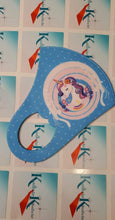 Cargar imagen en el visor de la galería, Unicorn face covering Pink &amp; Blue Available
