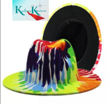 Cargar imagen en el visor de la galería, Follow The Drip Unisex Fedora Hat
