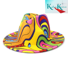 Cargar imagen en el visor de la galería, EXPRESSIONS UNISEX FEDORA HAT
