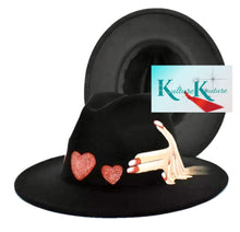 Cargar imagen en el visor de la galería, PROTECT YOUR HEART UNISEX FEDORA HAT
