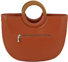 將圖片載入圖庫檢視器 Fan Me Wooden Handle Purse FIVE Colors Available
