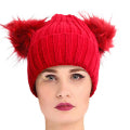 Cargar imagen en el visor de la galería, RED SNOW BUNNY HAT
